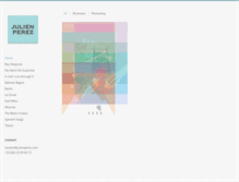 Tablet Screenshot of julienperez.com